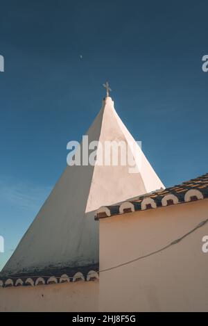 Festung/Kapelle von Nossa Senhora da Rocha, Lagoa, Algarve, Portugal, Europa Stockfoto