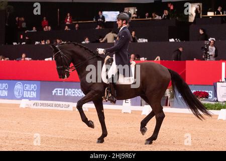 Juan Matute Guimon mit Don Diego ESP während der Longines FEI Weltmeisterschaft 2019 am 30 2019. November in Madrid, Spanien Stockfoto