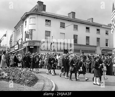 Seit der Geburt von William Shakespeare in Stratford-upon-Avon feiern wir 400 Jahre. 23rd. April 1964. Stockfoto