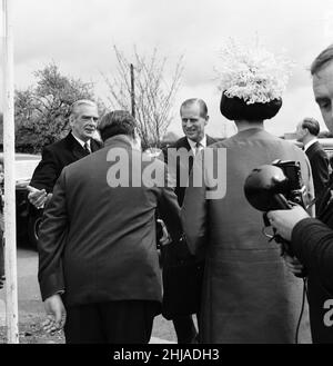 Seit der Geburt von William Shakespeare in Stratford-upon-Avon feiern wir 400 Jahre. Abgebildet ist Prinz Philip, Herzog von Edinburgh. 23rd. April 1964. Stockfoto