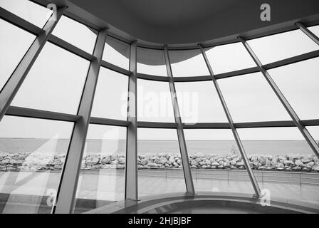 Das Milwaukee Art Museum (MAM), Architekt Santiago Calatrava, Milwaukee, Wisconsin, USA Stockfoto