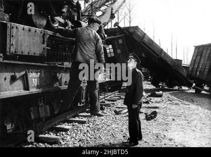 La Bataille du Rail Jahr: 1946 Frankreich Regie: René Clément Palme d'Or Cannes 1946 Frankreich Stockfoto