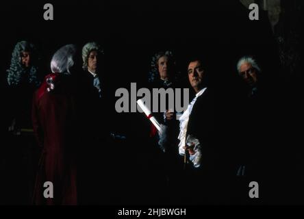 Les Jupons de la Revolution (Mini-Serie) TV-Serie 1989 Frankreich Folge 1 : Marat Regie: Maroun Bagdadi Richard Bohringer Stockfoto