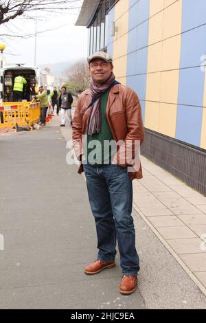 Louis Emerick ist ein englischer Schauspieler Stockfoto