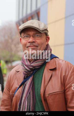 Louis Emerick ist ein englischer Schauspieler Stockfoto