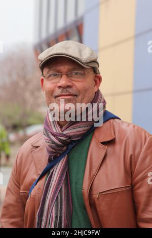 Louis Emerick ist ein englischer Schauspieler Stockfoto