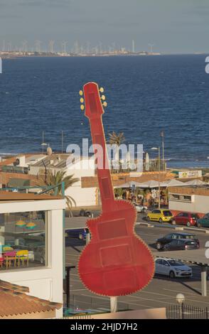 Hard Rock Cafe in Playa de los Ingleses, Maspalomas, Gran Canaria, Spanien Stockfoto