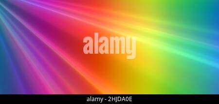 Hintergrund mit bunten Verlaufslinien. Abstract 2D-Illustration Stockfoto