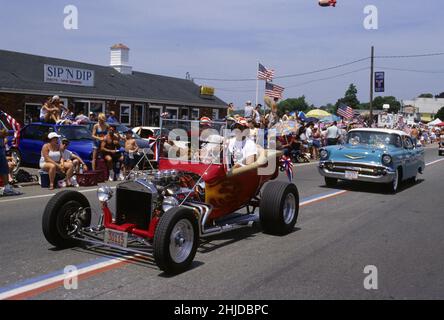 USA älteste Parade Unabhängigkeitstag glücklich 4.. Juli Stockfoto