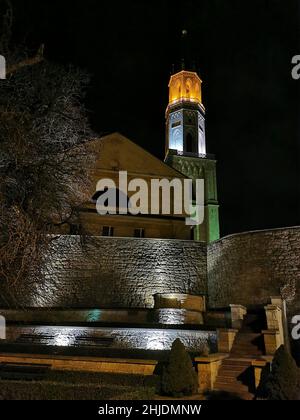Bolesławiec, deutsch Bunzlau, schlesisch Bunzel, ist eine Stadt im Powiat Bolesławiecki in der Woiwodschaft Niederschlesien in Polen.28.01.2022 Stockfoto