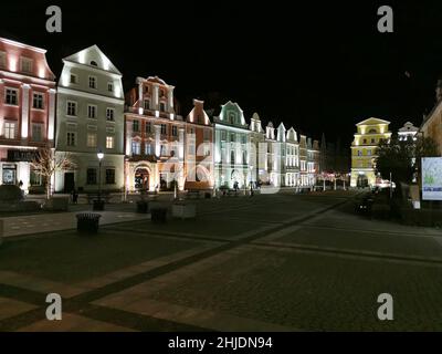 Bolesławiec, deutsch Bunzlau, schlesisch Bunzel, ist eine Stadt im Powiat Bolesławiecki in der Woiwodschaft Niederschlesien in Polen.28.01.2022 Stockfoto