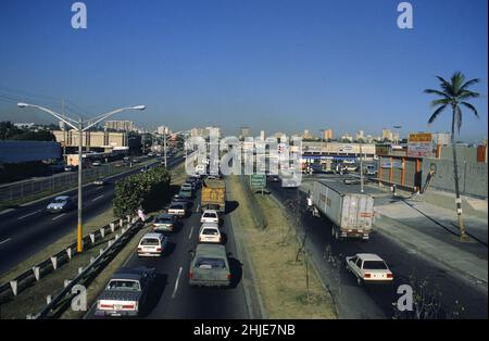 vereinigte staaten porto rico puerto rico san juan Autobahn Stockfoto