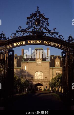 Abschluss, Salve regina University newport Rhode Island Stockfoto