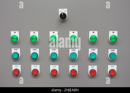 Schaltschrank Stockfoto