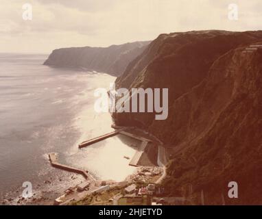 Tōkyōto,-mei inishie no tenbō-dai. Gescannte Kopie des Archivfotos Japan Landscape. Stockfoto