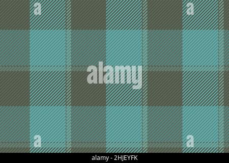 Nahtloses Muster aus schottischem Tartan-Karo. Wiederholbarer Hintergrund mit Check-Fabric-Textur. Flache Vektor-Kulisse mit gestreiftem Textildruck. Stock Vektor