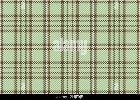 Nahtloses Muster aus schottischem Tartan-Karo. Wiederholbarer Hintergrund mit Check-Fabric-Textur. Flache Vektor-Kulisse mit gestreiftem Textildruck. Stock Vektor