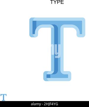 Einfaches Vektorsymbol eingeben. Illustration Symbol Design-Vorlage für Web mobile UI-Element. Stock Vektor