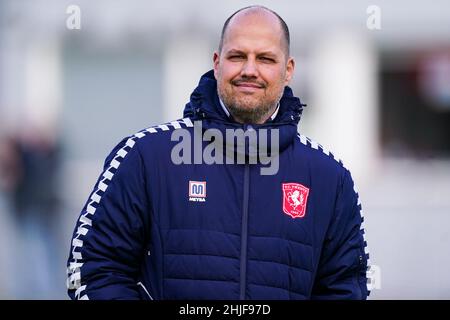 AMSTERDAM, NIEDERLANDE - 29. JANUAR: Kayleigh van Dooren vom FC Twente beim KNVB Beker-Spiel zwischen ASV Wartburgia und FC Twente am 29. Januar 2022 im Sportpark Drieburg in Amsterdam, Niederlande (Foto: Joris Verwijst/Orange Picts) Stockfoto