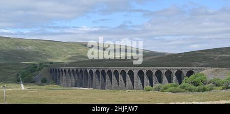 Ribblehead-Viadukt Stockfoto