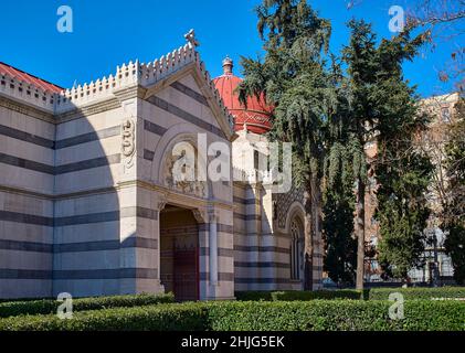 Pantheon berühmter Männer. Madrid, Spanien. Stockfoto