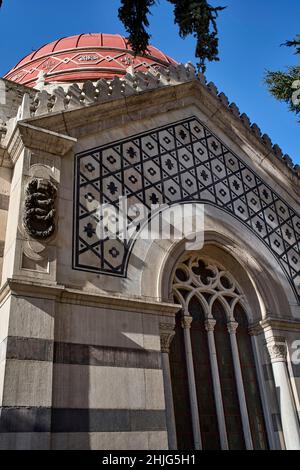 Pantheon berühmter Männer. Madrid, Spanien. Stockfoto