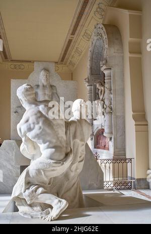 Pantheon berühmter Männer. Madrid, Spanien. Stockfoto