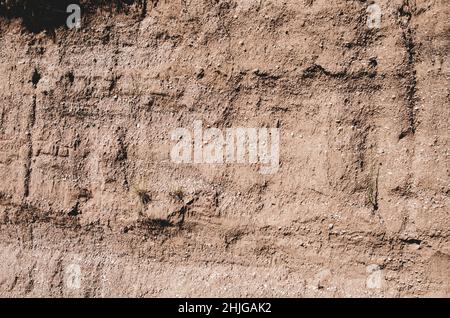 Abstrakt strukturiert rustikal trockene Wand Hintergrundmaterial Stockfoto