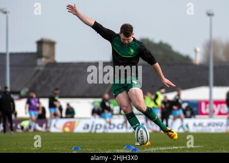 Galway, Irland. 29th Januar 2022. Cathal Forde of Connacht während des Spiels der United Rugby Championship Round 11 zwischen Connacht Rugby und Glasgow Warriors am 29. Januar 2022 auf dem Sportplatz in Galway, Irland (Foto von Andrew SURMA/ Quelle: SIPA USA/Alamy Live News Stockfoto