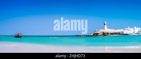 Sea Scape of Sur im Oman Stockfoto
