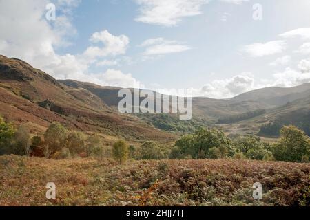 Glen Trool in der Nähe von Newton Stewart Dumfries und Galloway Scotland Stockfoto