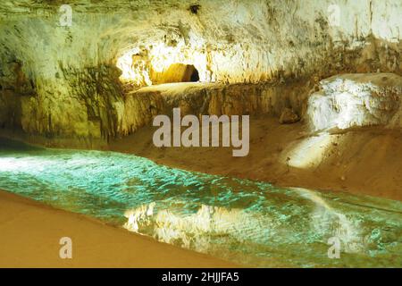 Grottes de Choranche, Vercors, Isère, Rhone Alpes Auvergne, Frankreich, Europa Stockfoto