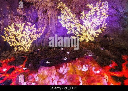 Grottes de Choranche, Vercors, Isère, Rhone Alpes Auvergne, Frankreich, Europa Stockfoto