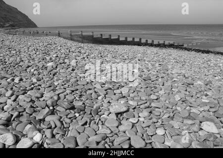 Penmaenmawr ist eine Stadt und Gemeinde in Nord-Wales im County Conwy Stockfoto