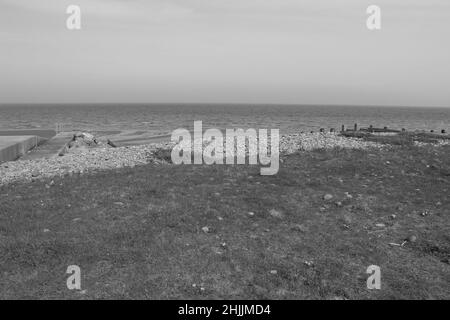 Penmaenmawr ist eine Stadt und Gemeinde in Nord-Wales im County Conwy Stockfoto