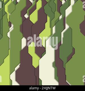 Abstrakt Vertikale Linien generative Kunst Hintergrund Kunst Illustration Stock Vektor