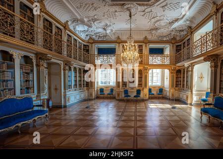 Queen’s Library at Christiansborg Palace - Copenhagen, Denmark Stockfoto