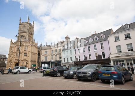 Cirencester, Gloucestershire, UK 05 15 2020 The Town Centre in Cirencester, Gloucestershire, UK Stockfoto