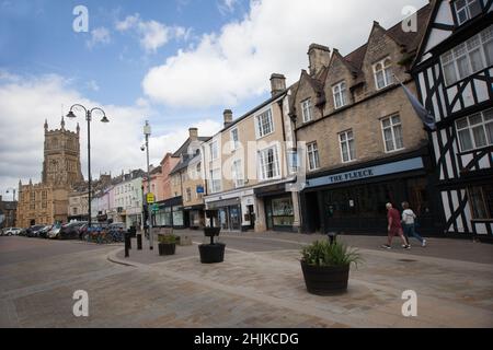 Cirencester, Gloucestershire, UK 05 15 2020 das Stadtzentrum von Cirencester, Gloucestershire, UK Stockfoto