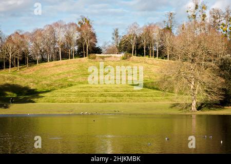 Claremont Landscape Gardens, Esher, Surrey Stockfoto