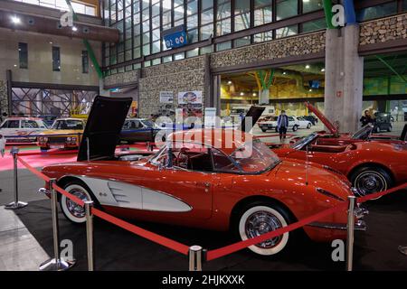 Retro Malaga 2022. Stockfoto