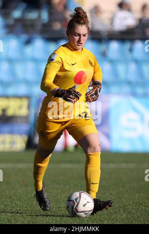 Lecco, Italien, 30th. Januar 2022. Aestd Gilardi von Internazionale beim Coppa Italia Femminile-Spiel im Stadio Mario Rigamonti, Lecco. Bildnachweis sollte lauten: Jonathan Moscrop / Sportimage Stockfoto