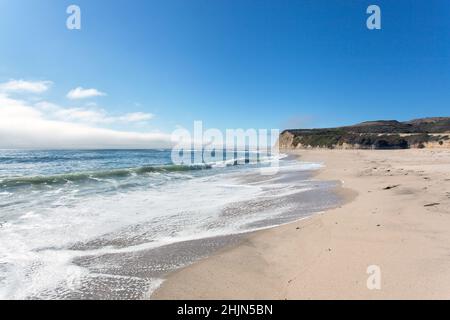 Scott Creek Beach in Santa Cruz County, Kalifornien, um 2012 Stockfoto