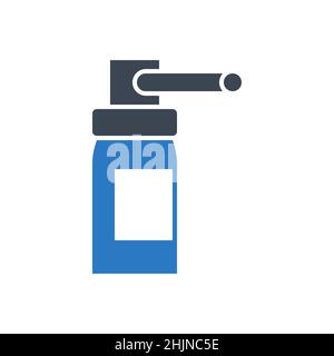 Symbol „Flasche des Sprühvektors“ Stock Vektor