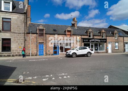 Ballater Town Centre, Aberdeenshire, Schottland Stockfoto