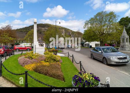 Ballater Town Centre, Aberdeenshire, Schottland Stockfoto