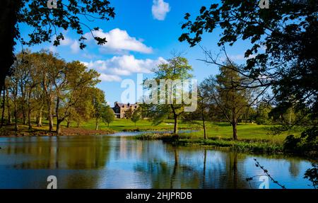 Malone Golf Club, Ballydrain Estate, Belfast, Nordirland Stockfoto