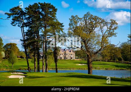 Malone Golf Club, Ballydrain Estate, Belfast, Nordirland Stockfoto