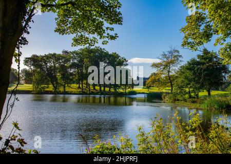 Malone Golf Club, Ballydrain Estate, Belfast, Nordirland Stockfoto