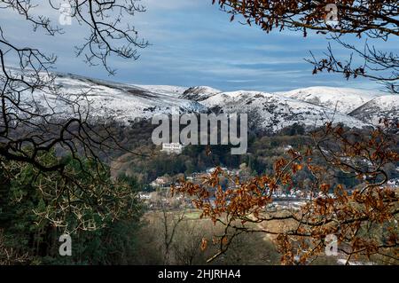 The Long Mynd Hotel Church Stretton, Shropshire, Großbritannien Stockfoto